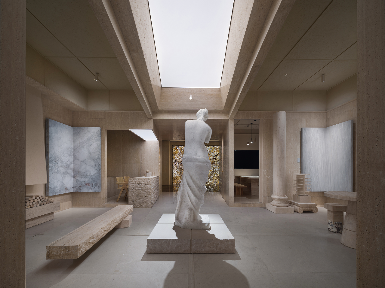 美石美客大理石展厅丨津设计CITÉ-22