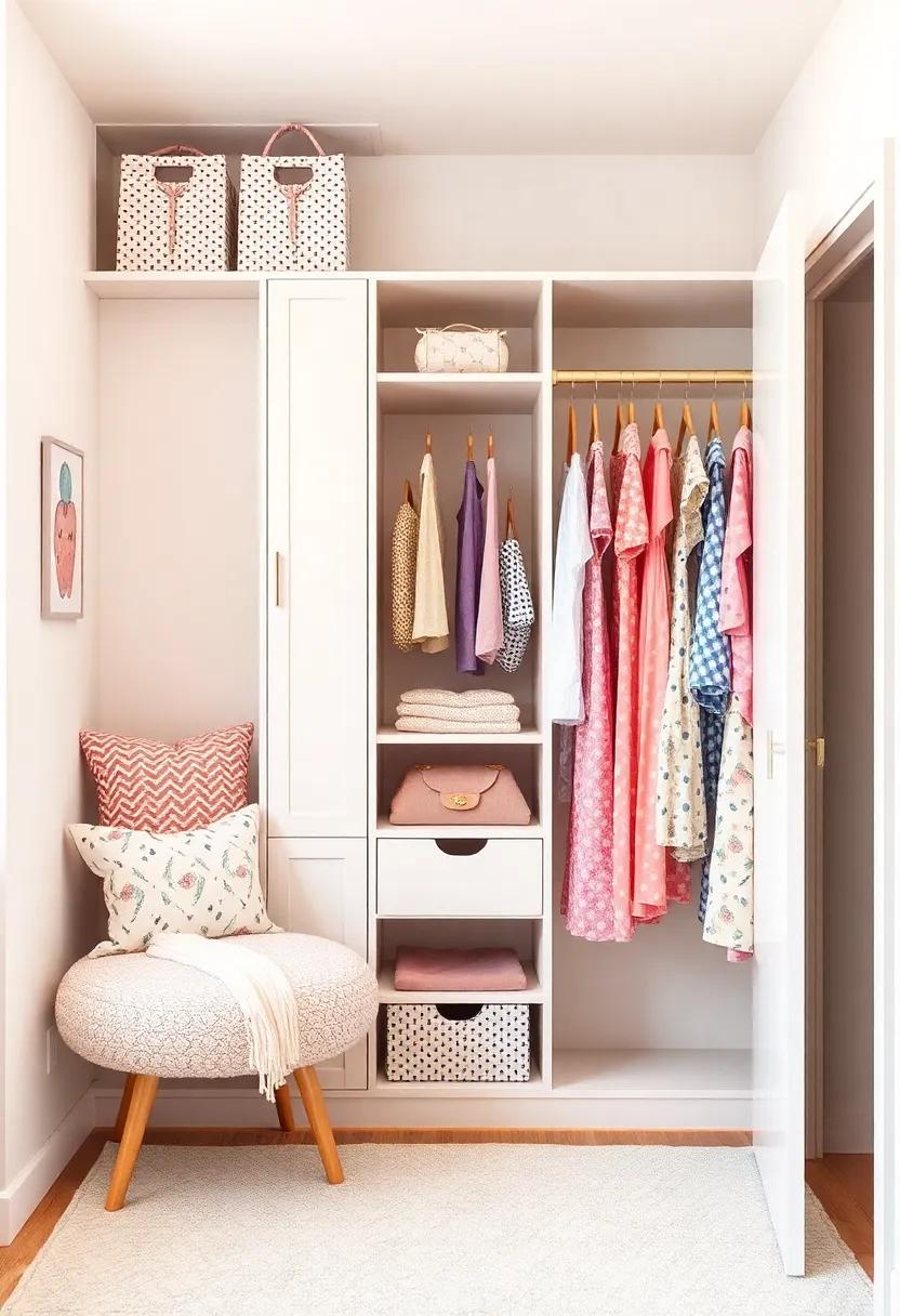 女孩 nursery 内置衣柜空间最大化设计-125