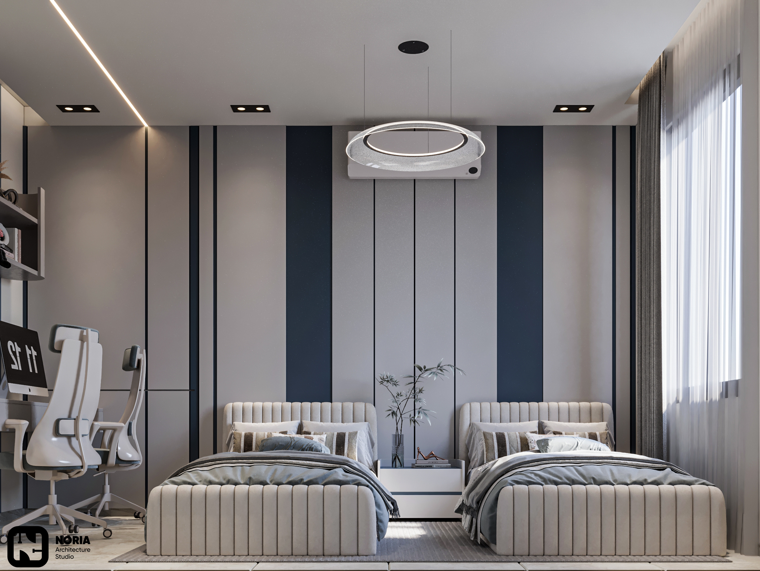 男孩卧室设计项目-5