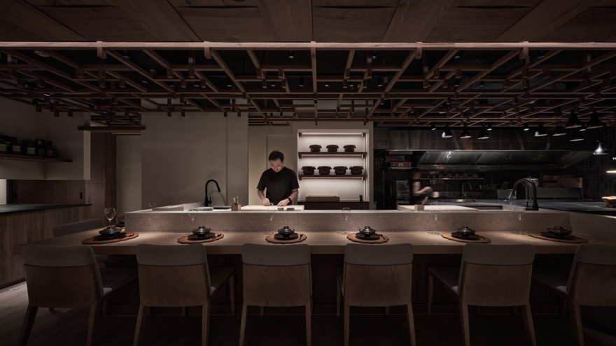 掬·Kiku 精致日式料理餐厅丨中国台北丨直尺设计-21