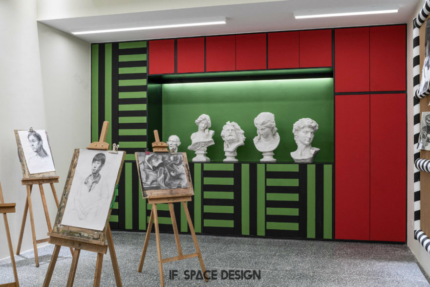 斯玛特少儿美术培训中心|88天,我们让300m2的美术教室变身成了奇幻的艺术乐园-65