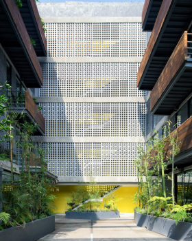 Barrank Building 墨西哥城南部公寓设计