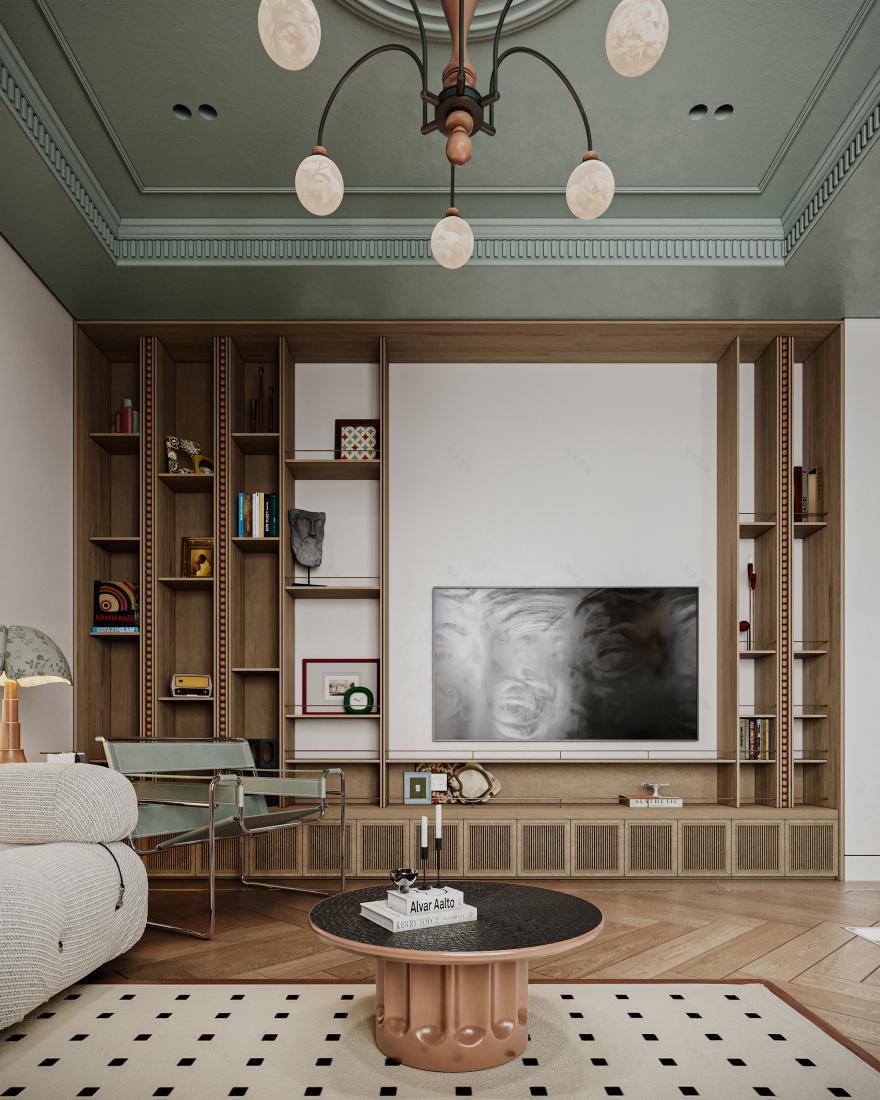 2026年 阿卜哈工作室客厅丨沙特阿拉伯丨SHI studio-20