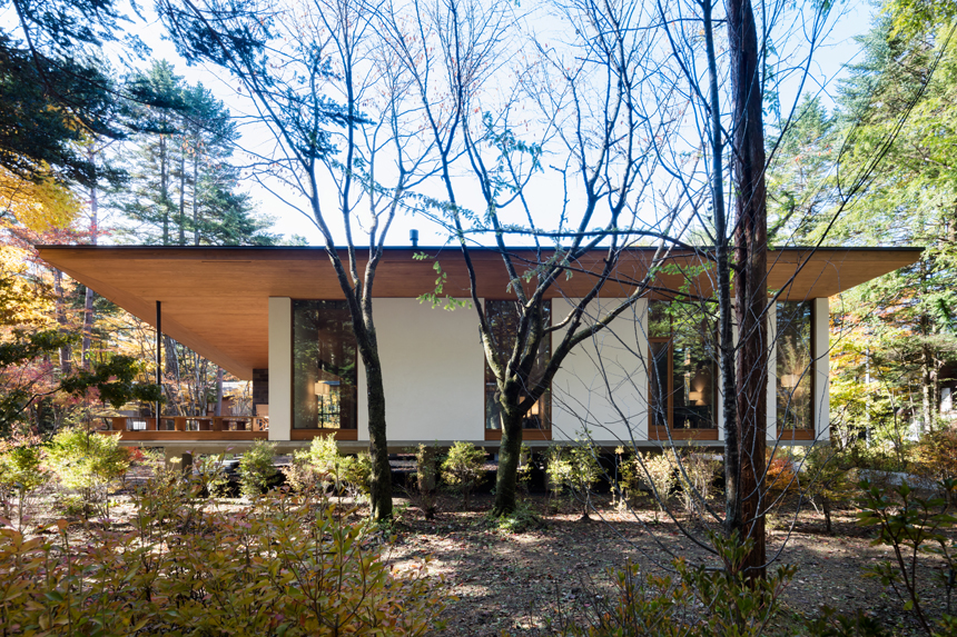 軽井沢A邸（Karuizawa House A）丨日本长野丨坂仓建筑研究所（Sakakura Associates）-10