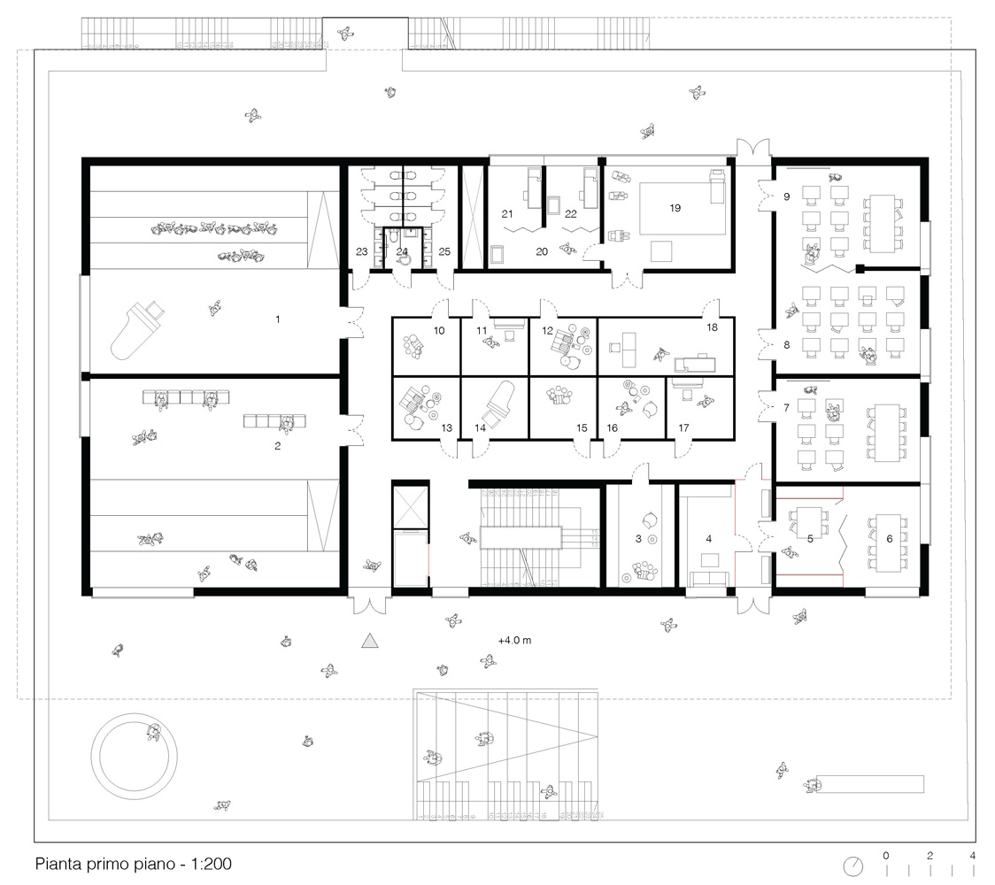 Cultural Center Tor Marancia - 2A+P/A-7