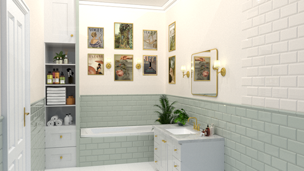 带艺术工作室的公寓-10
