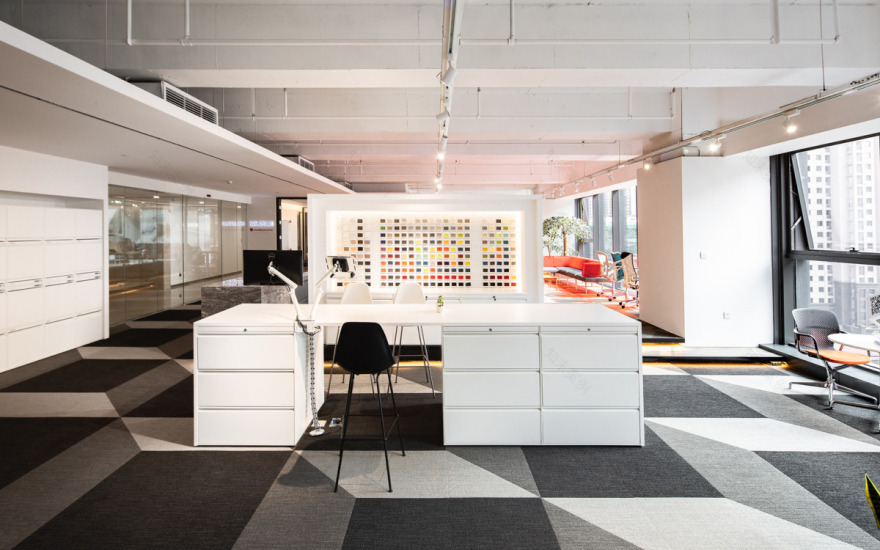 Herman Miller 中国合肥展厅——透明空间中的舒适办公-18