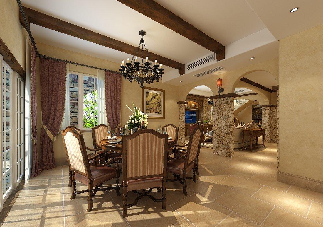 托斯卡纳风格大溪谷别墅设计案例解析-10