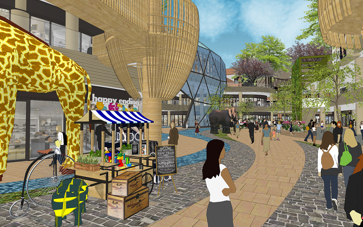 【购物中心设计】金园世纪城购物中心案例分享-12