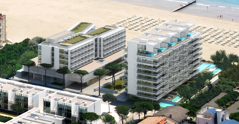 Jesolo Lido Condominium  Richard Meier-1