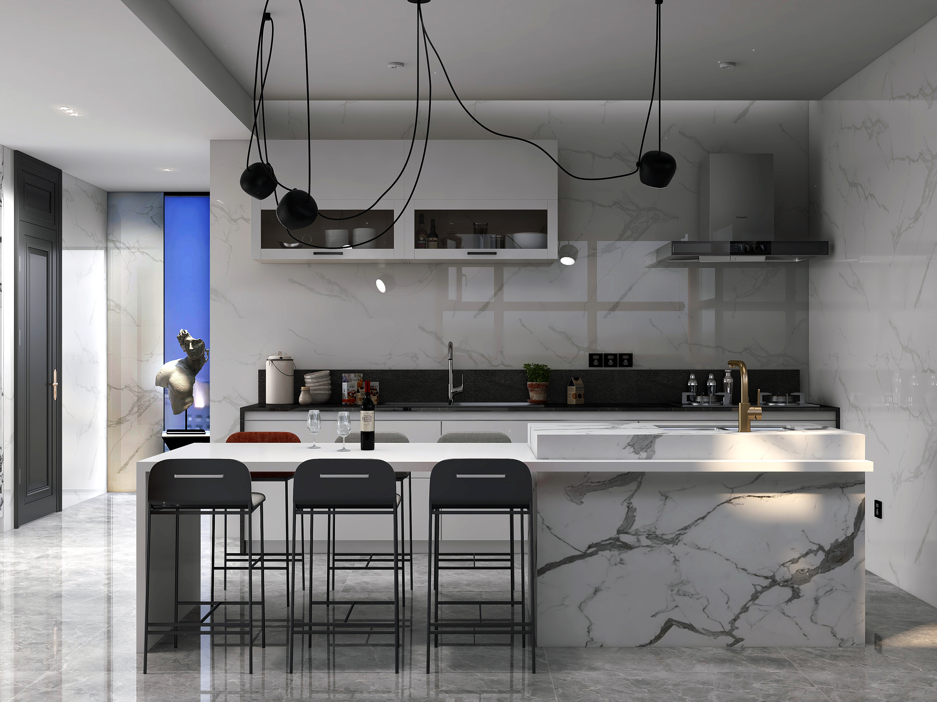 意式山间别墅 | 華人石材商人的懸挑之家-9