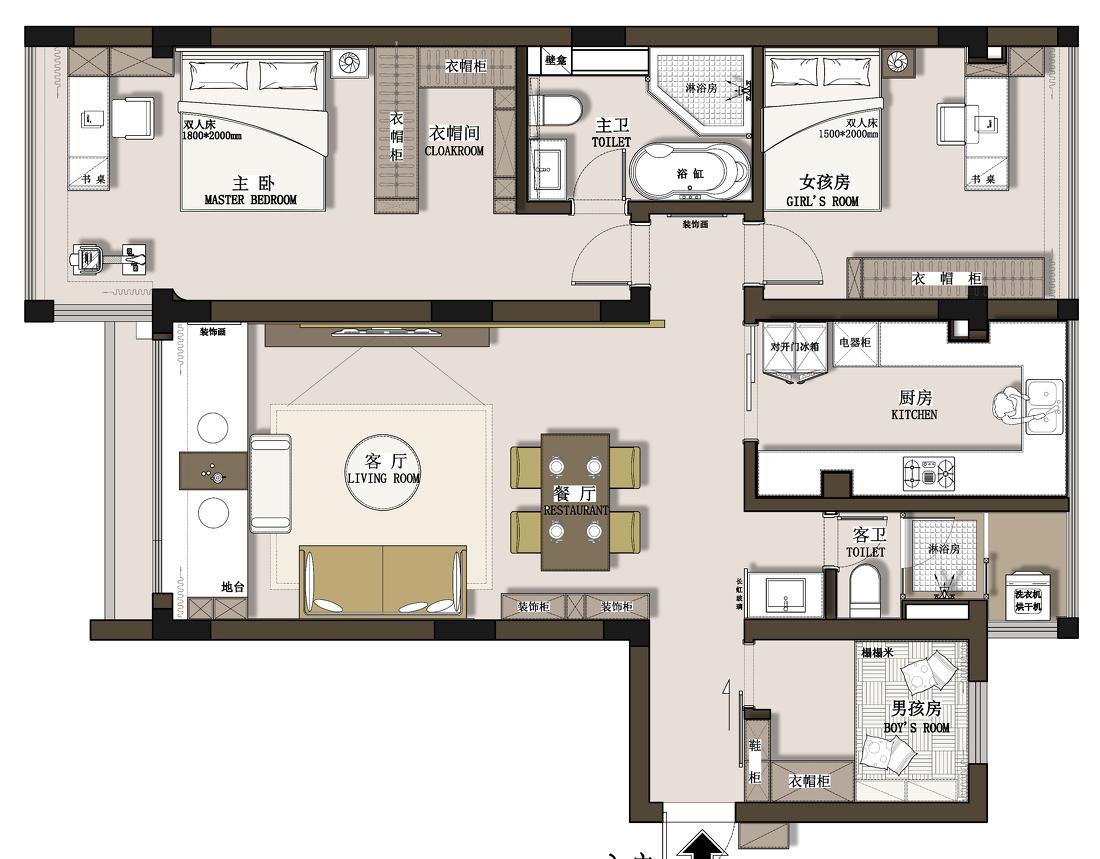 自然原木打造温馨居住空间-17