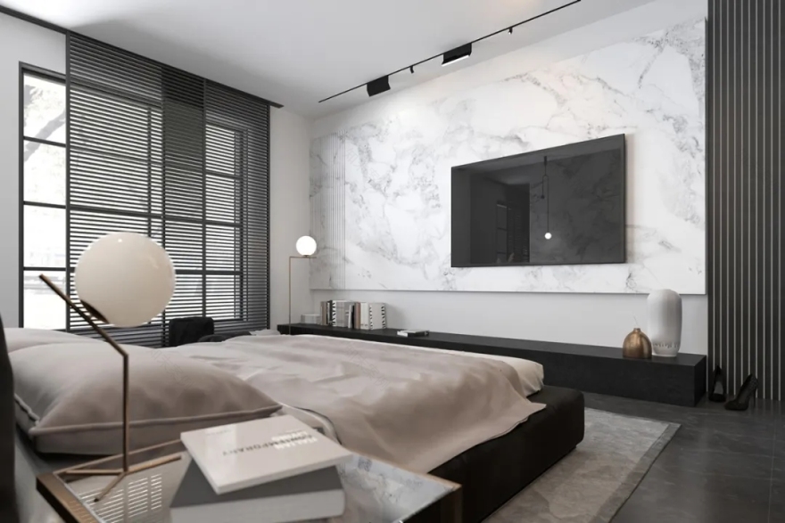 高级黑+极简白的质感奢华-23