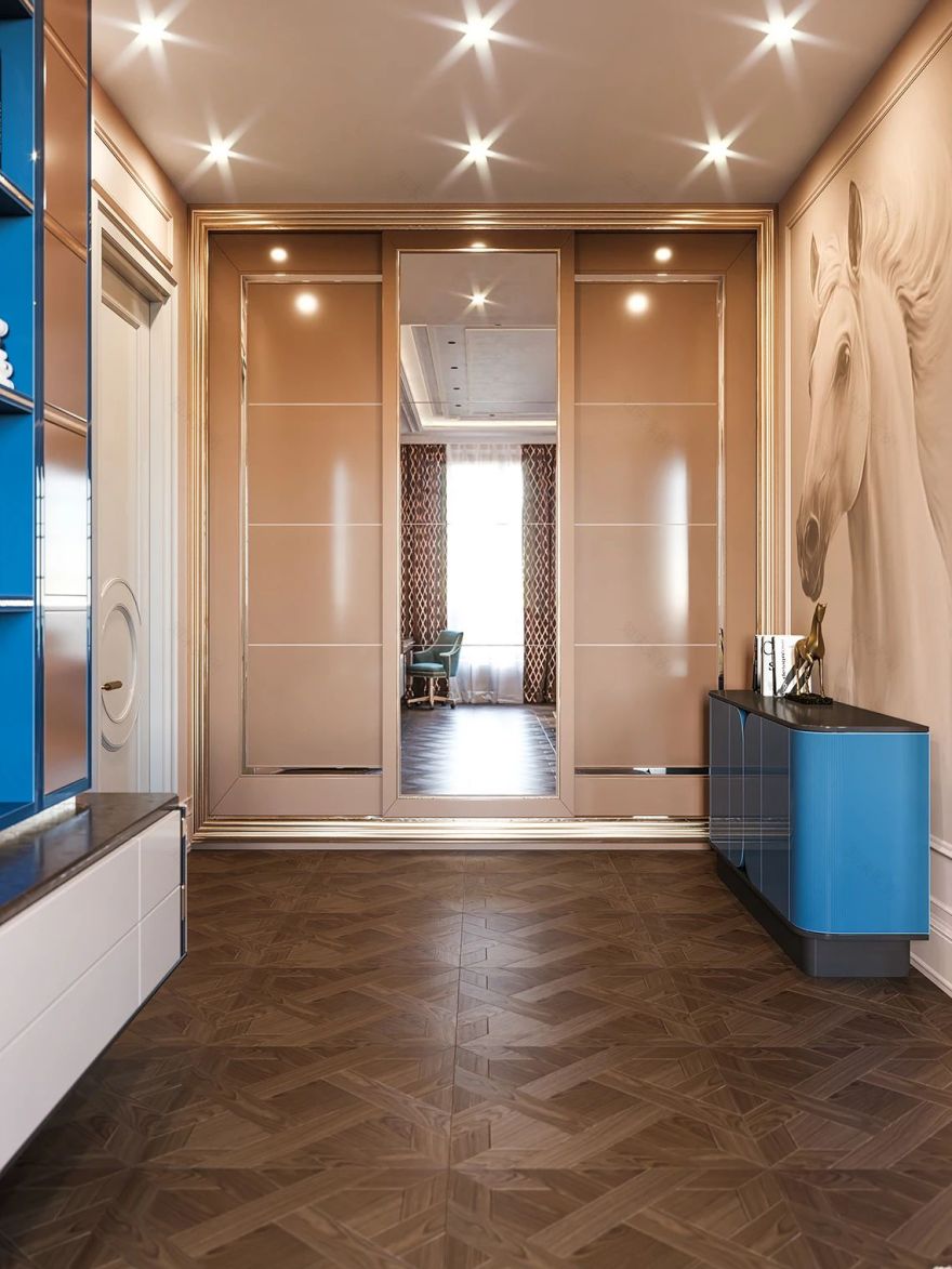 莫斯科 860㎡奢华私人别墅丨俄罗斯莫斯科丨Red Robot Design-51