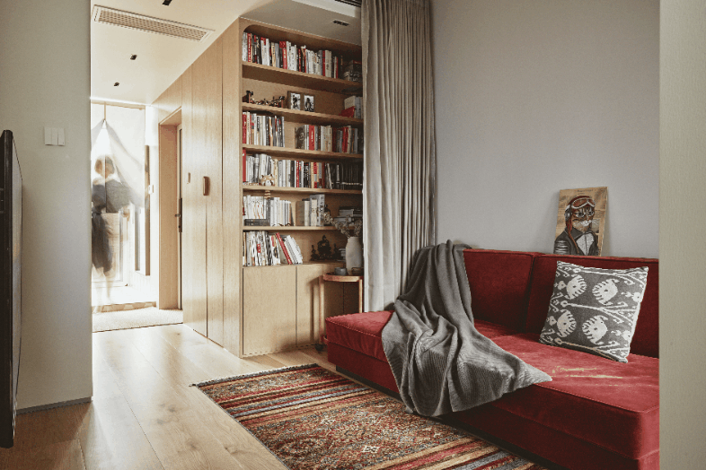 上海 90 后小夫妻 46㎡家居改造丨中国上海丨文骏-0