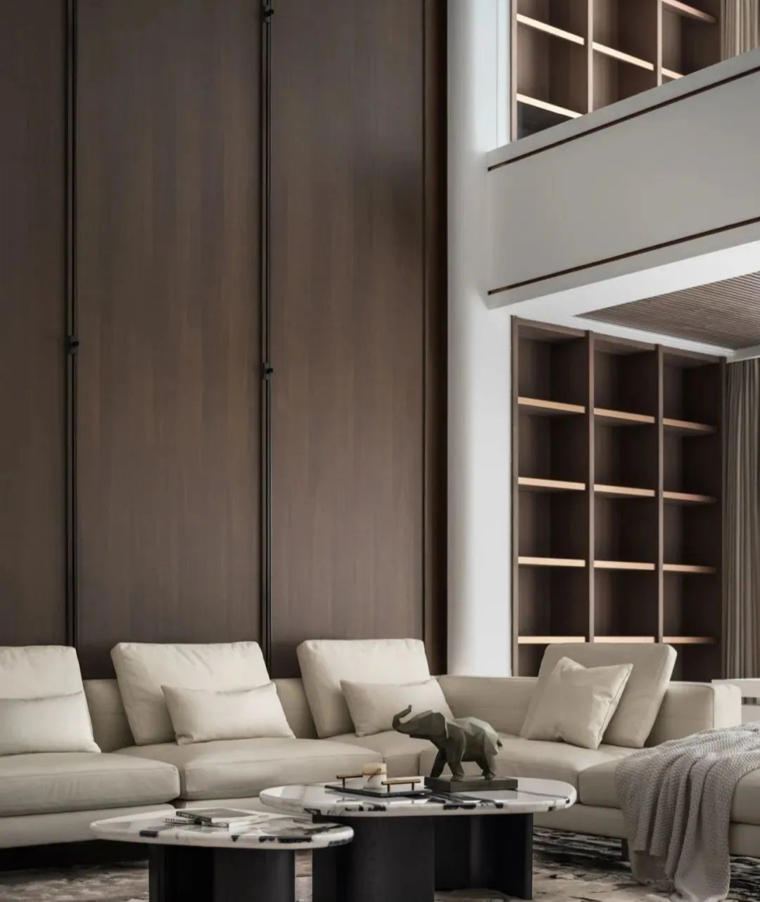 新中式湖居别墅丨中国武汉丨武汉得间设计-21