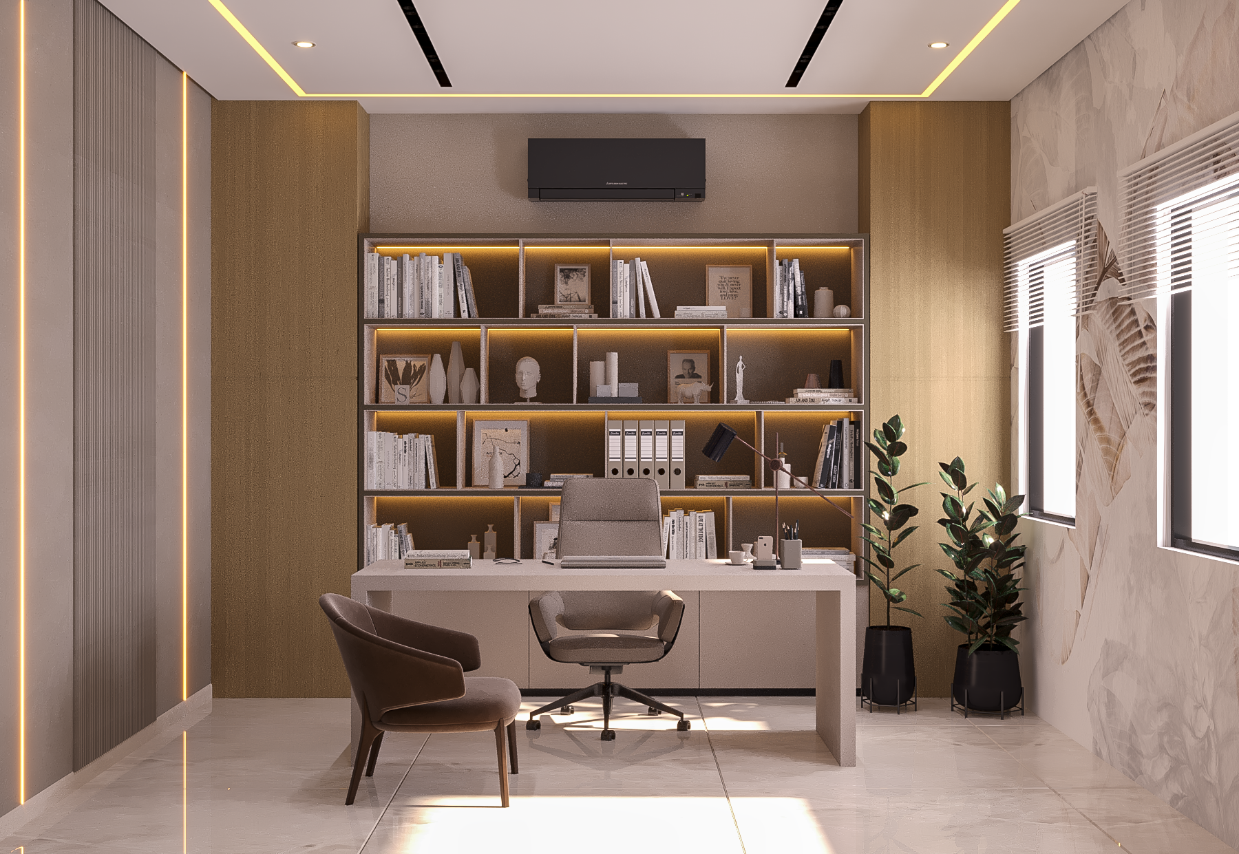 Paint 公司总部低预算设计丨沙特阿拉伯利雅得-15