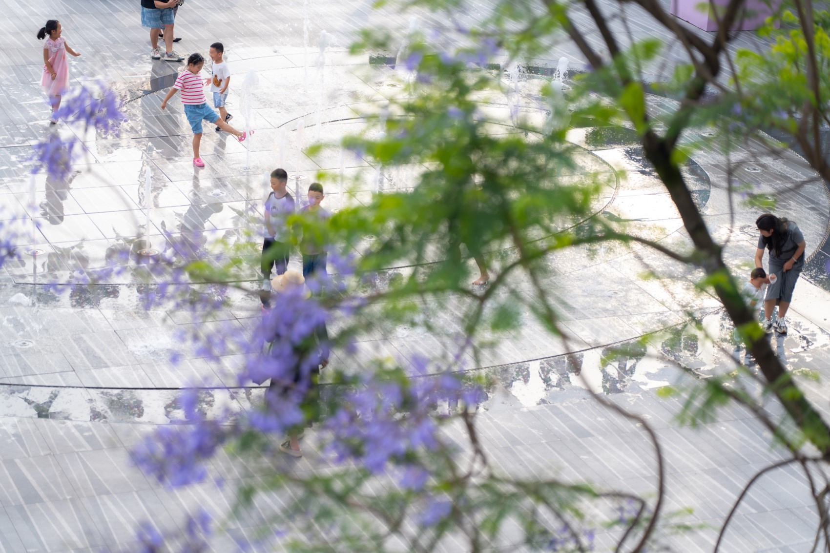 重庆长嘉汇购物公园餐酒街区景观改造丨中国重庆丨WTD纬图设计-58