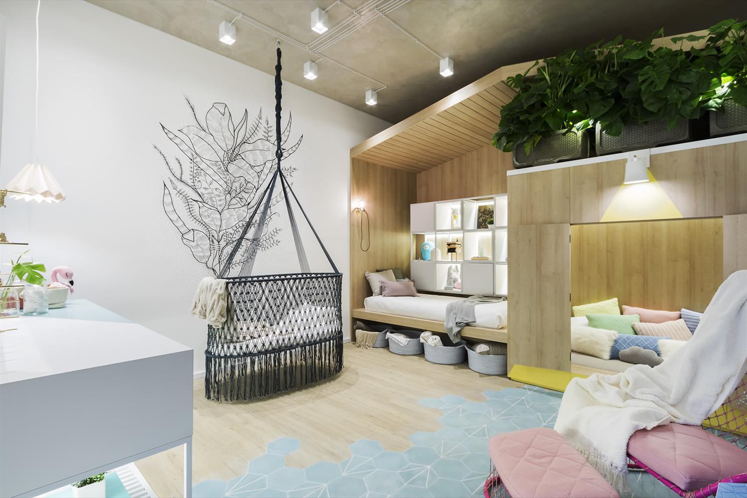 Quarto de Bebê · 可持续木质儿童房设计-1