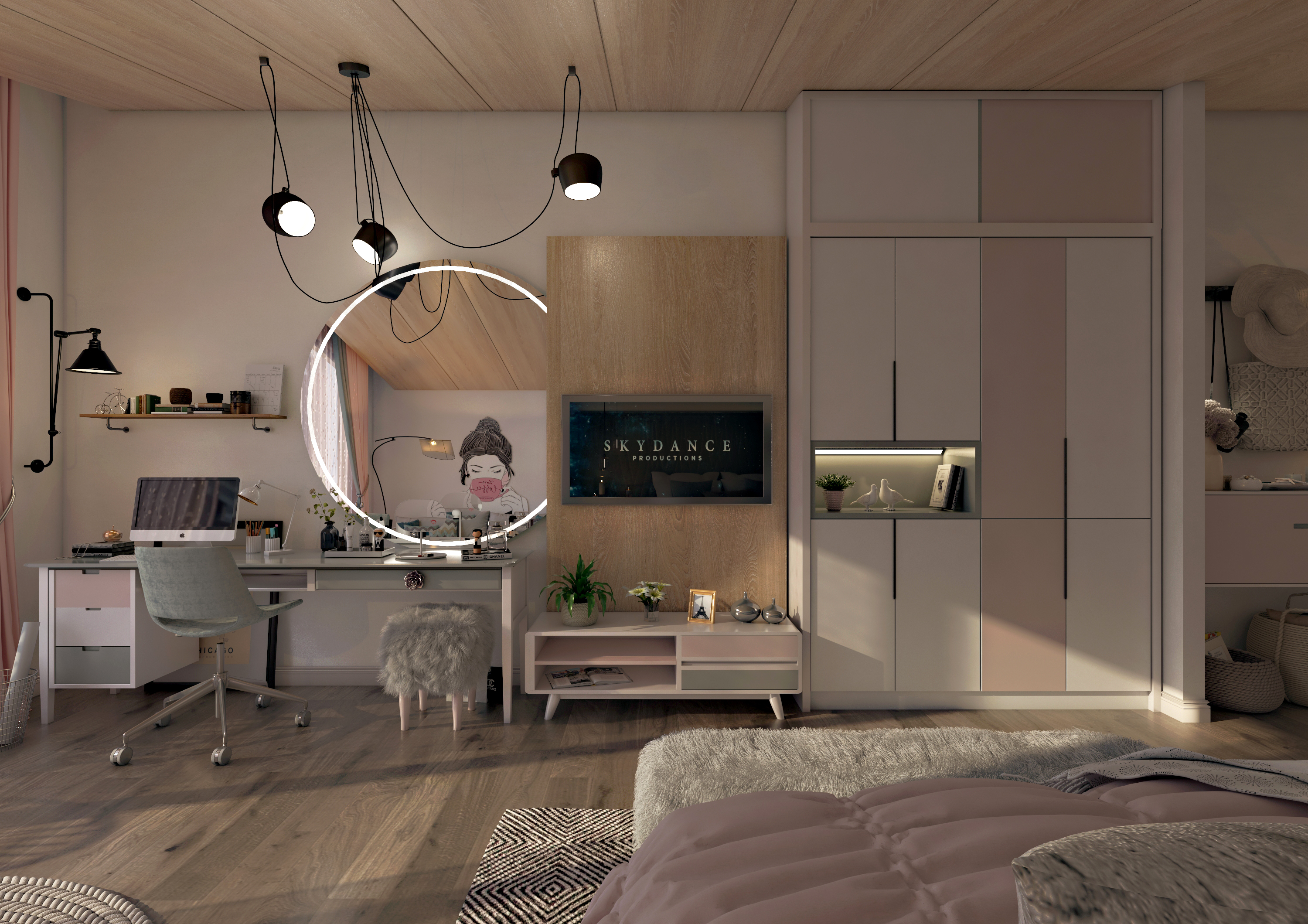 Bed Room design in Turkey - 01-23