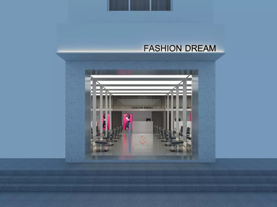 简约美学空间,打造时尚美容美发店-16