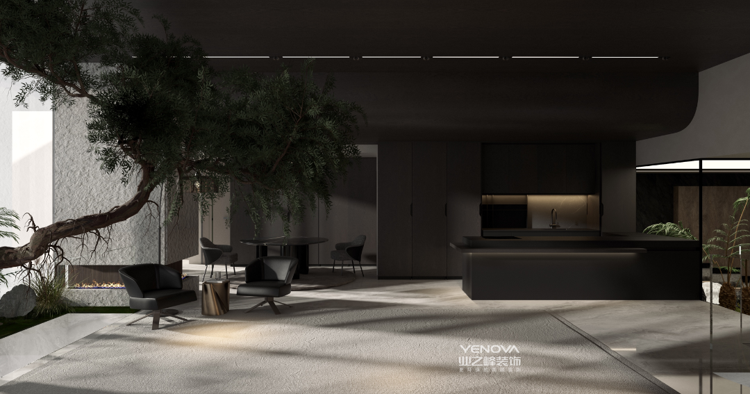 意式轻奢誉峰别墅丨黄旭-23