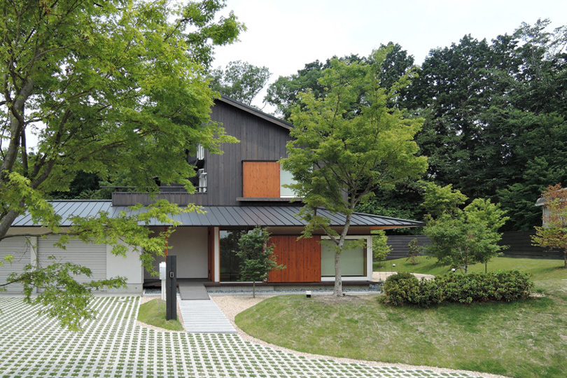 现代当代风格木质房屋-10