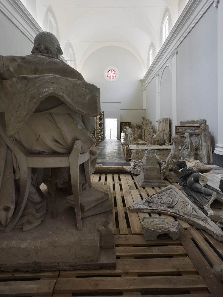 San Pellegrino Church Restoration and Outfitting of Plaster Deposits MICROSCAPE architecture urban design AA-58