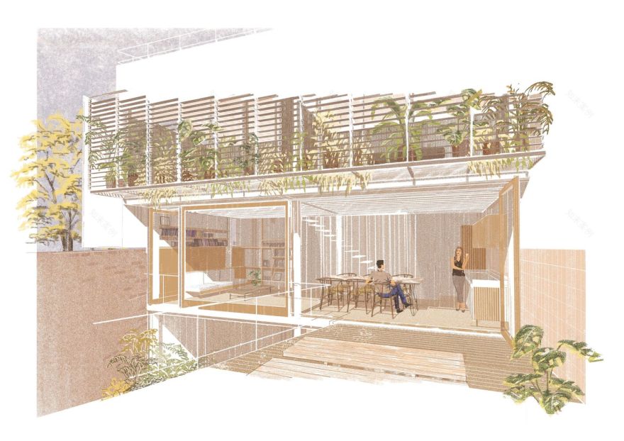 Roseti House · 阿根廷独栋住宅设计丨阿根廷布宜诺斯艾利斯丨Estudio Damero,Griselda Balian-51