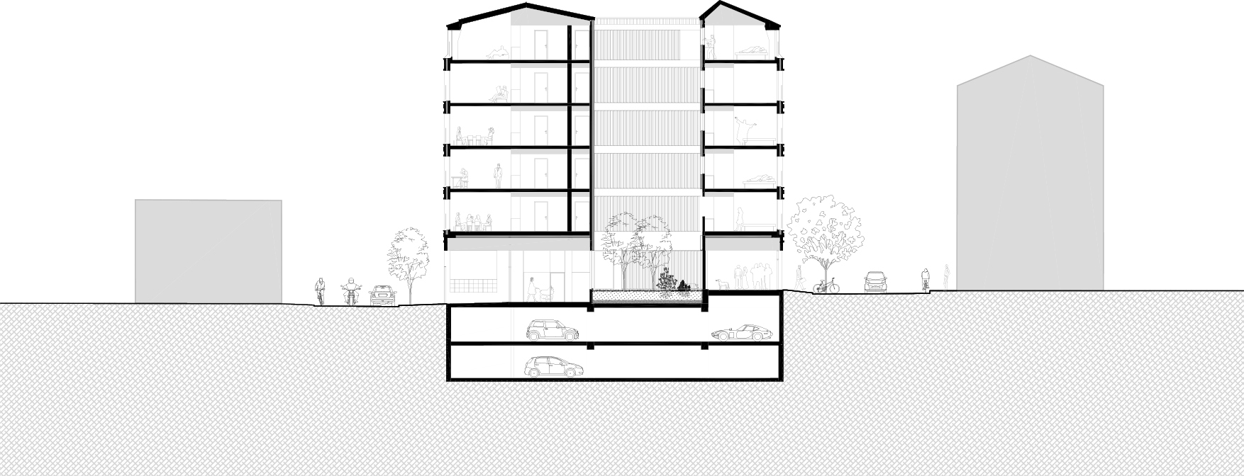 公寓住宅丨法国巴黎丨Prinvault Architectes-36