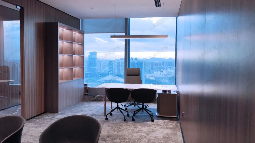 荣灿写字楼 28 楼办公空间设计丨中国惠州丨吾界空间设计-31