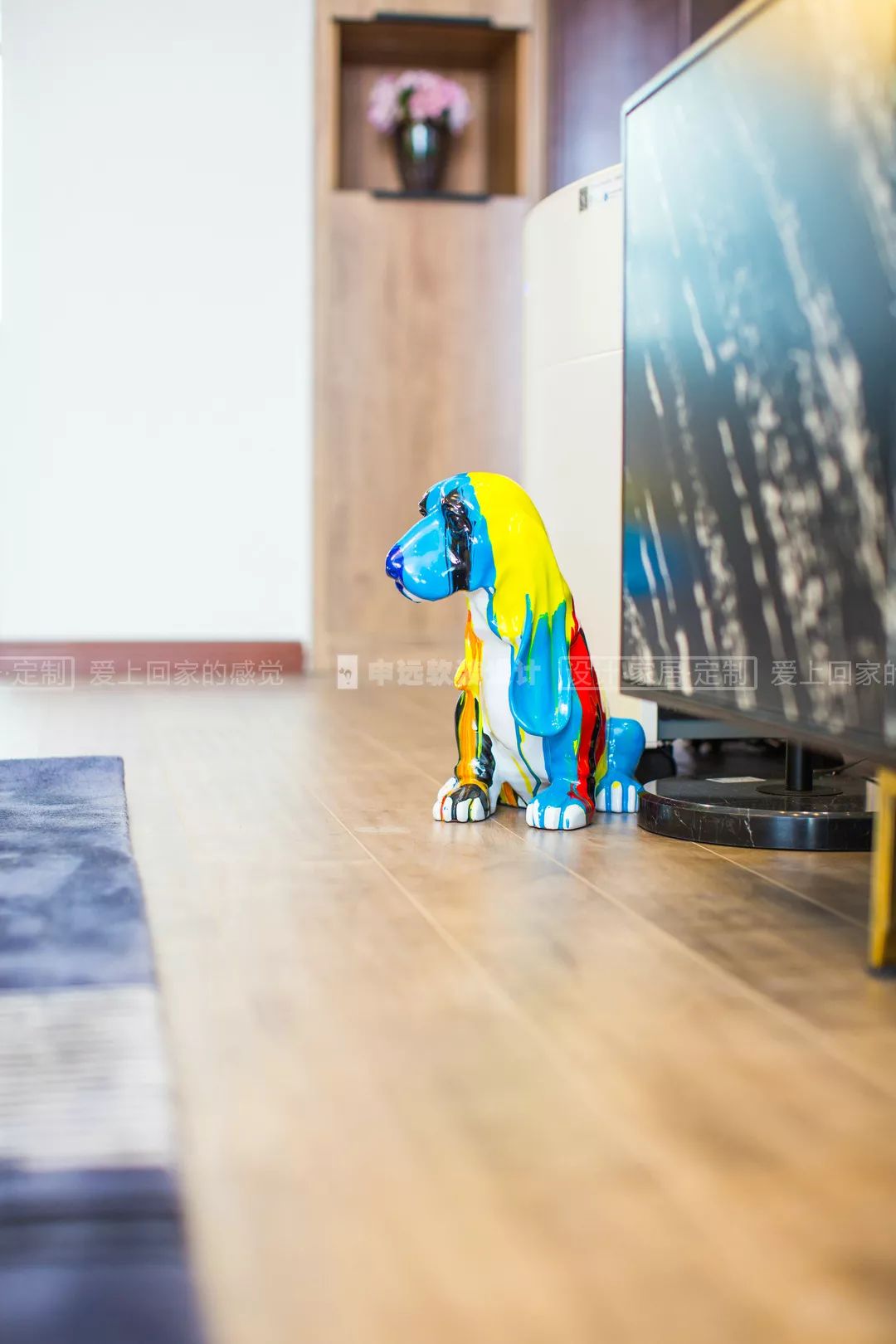 【申远软装百套实景案例】海琪园 119㎡ 现代轻奢-28