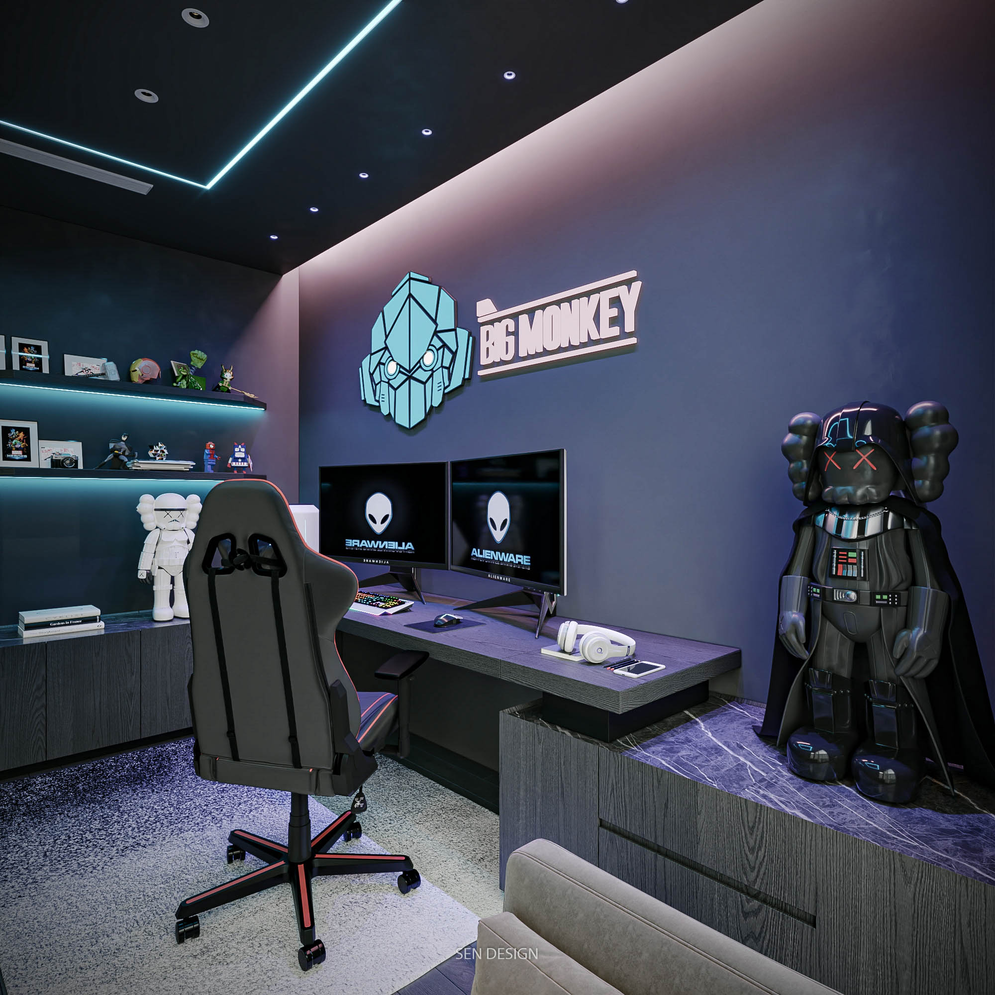 PENHOUSE APARTMENT大平层-46