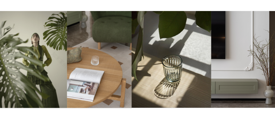 成都奥园云璟绿色混搭风格住宅丨中国成都丨壹二设计-5