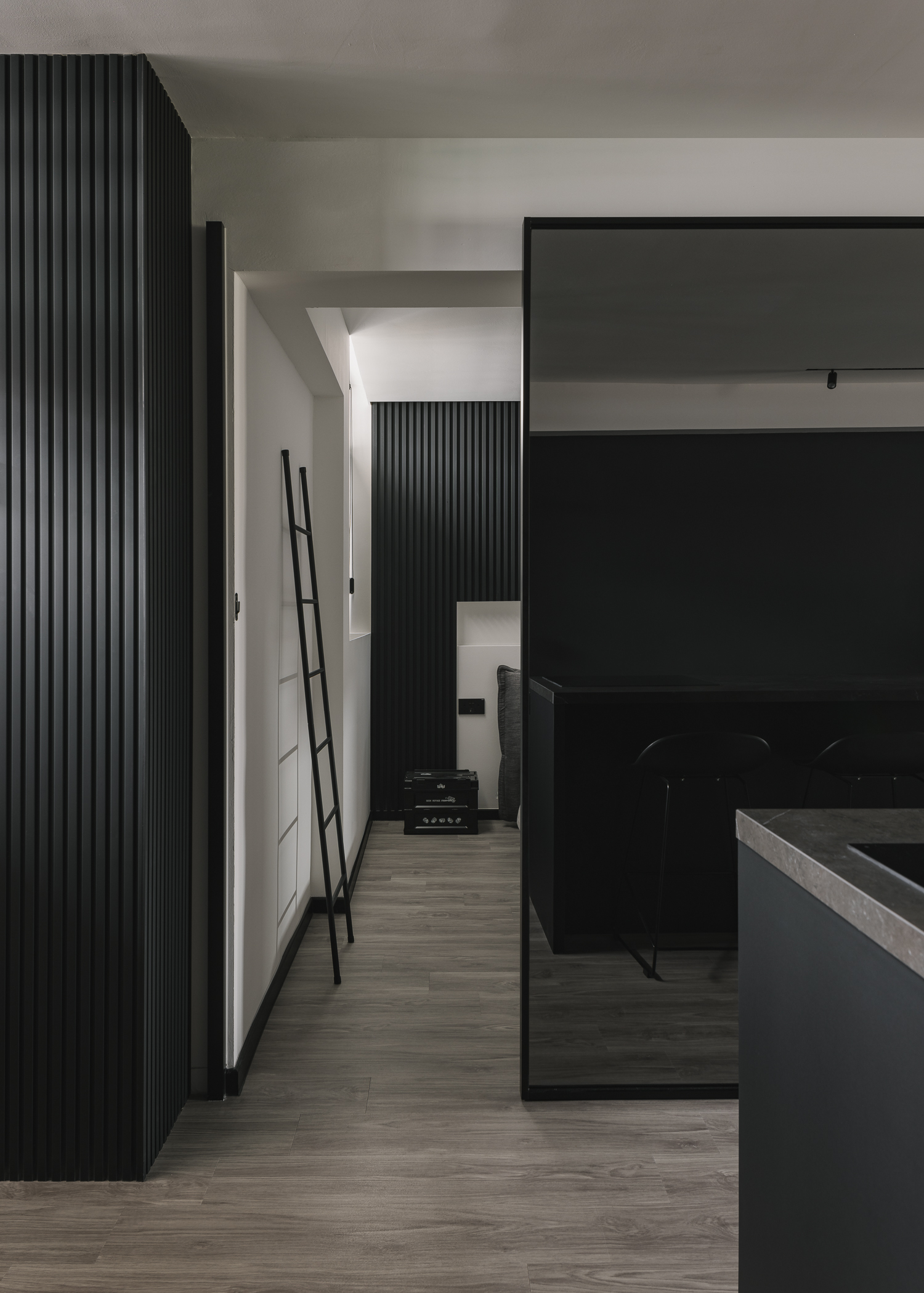 25 Eunos Crescent现代单色风住宅设计丨新加坡丨The Interior Lab-22