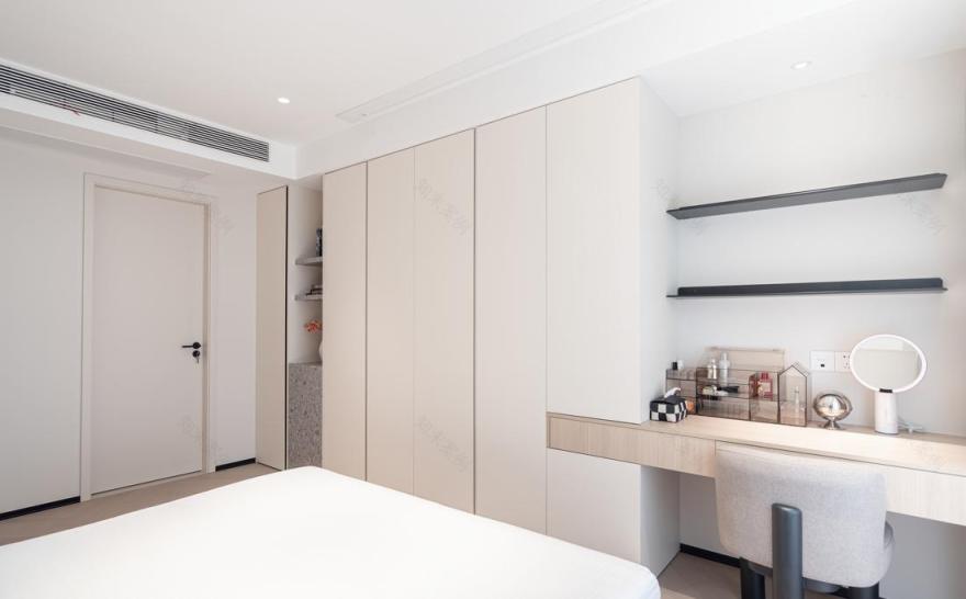 苏州绿地半岛极简奶油风丨中国苏州丨域空间设计-32