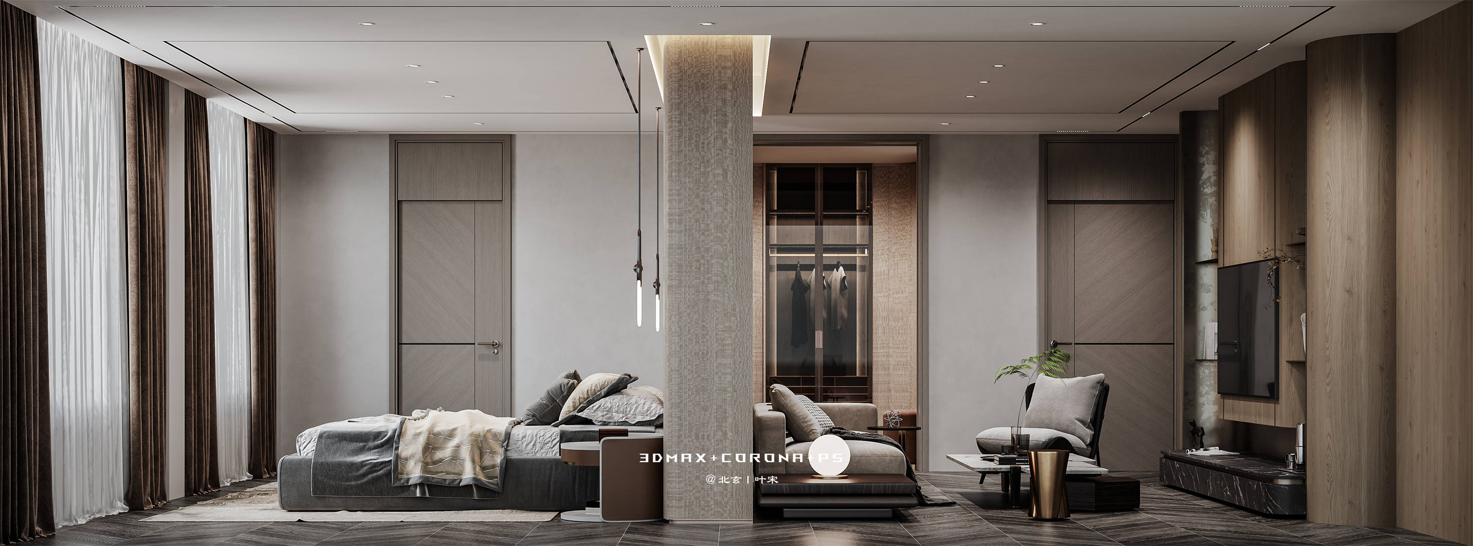 意式轻奢风别墅设计-21