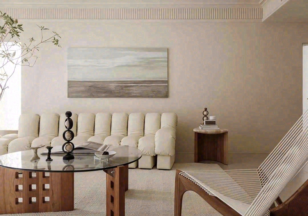 奶油风三居室改造丨中国北京丨七巧天工设计-39