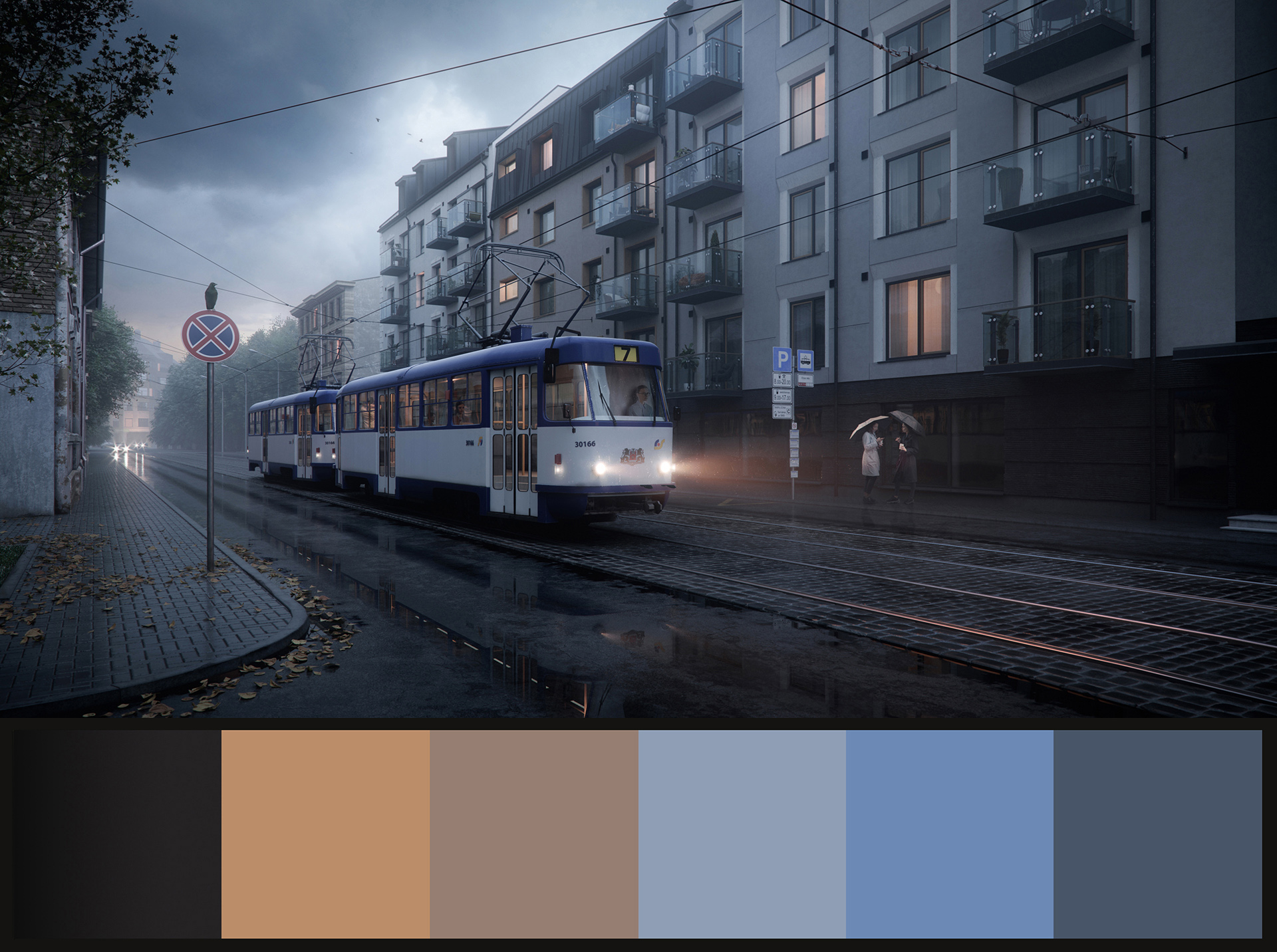 Riga Residential Property 3D Visualization-32