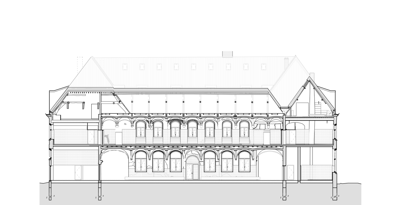 《城市图书馆 Het Predikheren》——历史与未来的共生-49