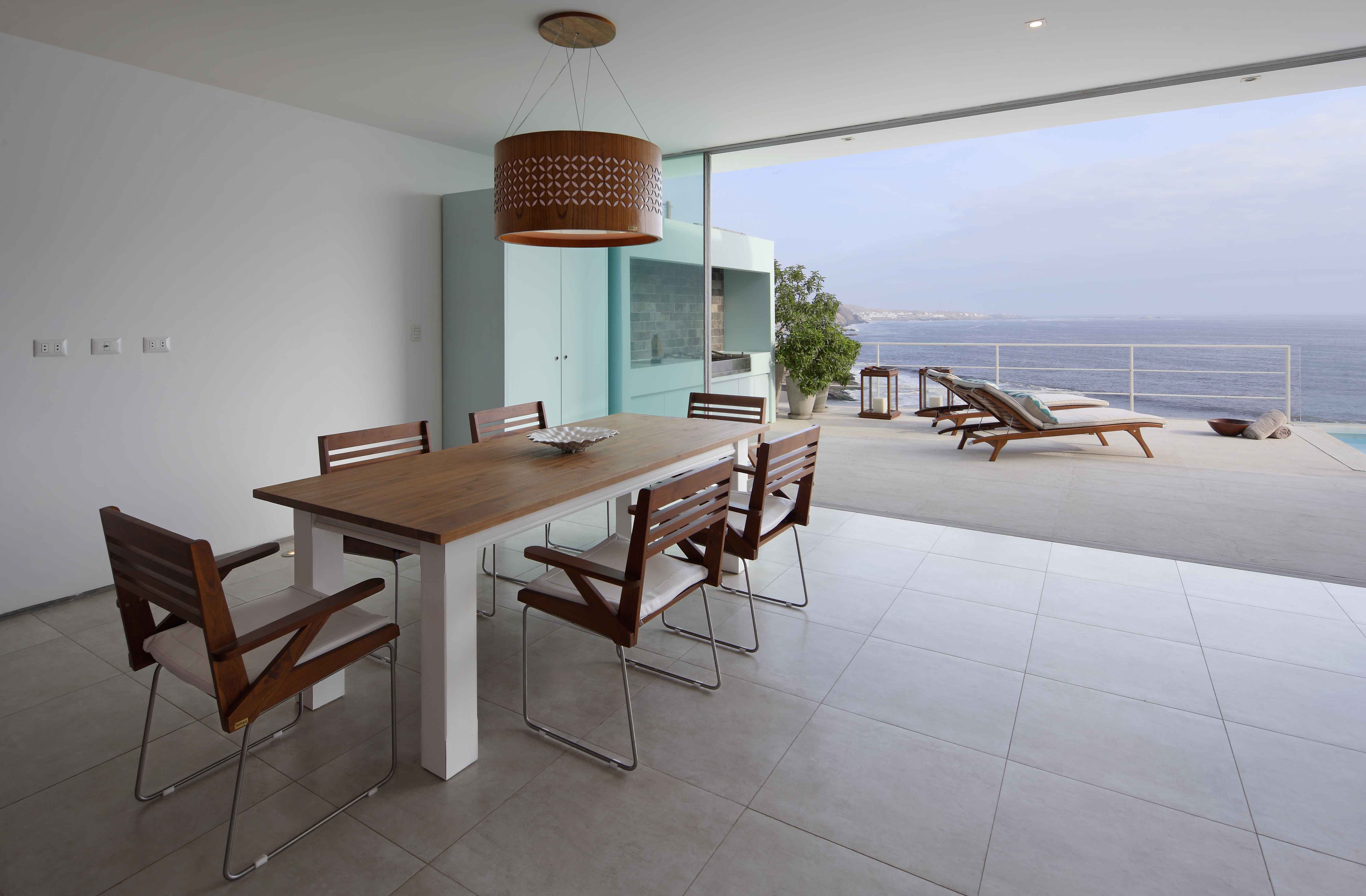 秘鲁利马海景别墅，白盒子的生活空间-36