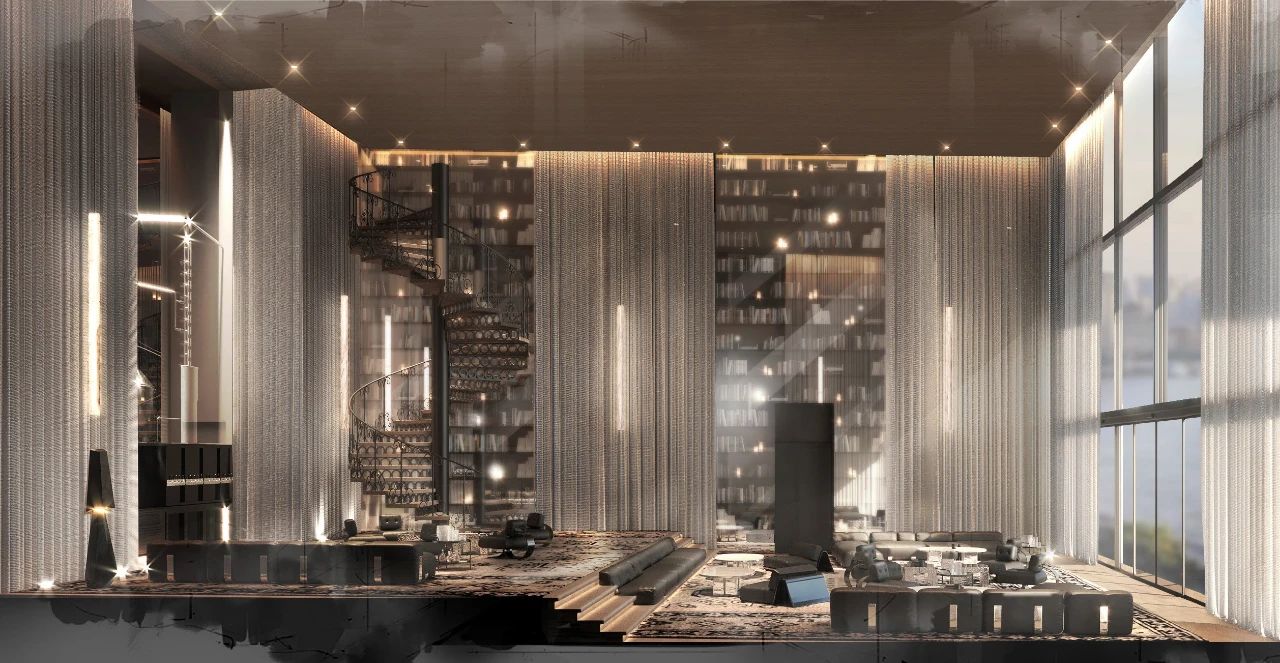 上海金普顿前滩酒店丨中国上海丨HBA × KPF-15