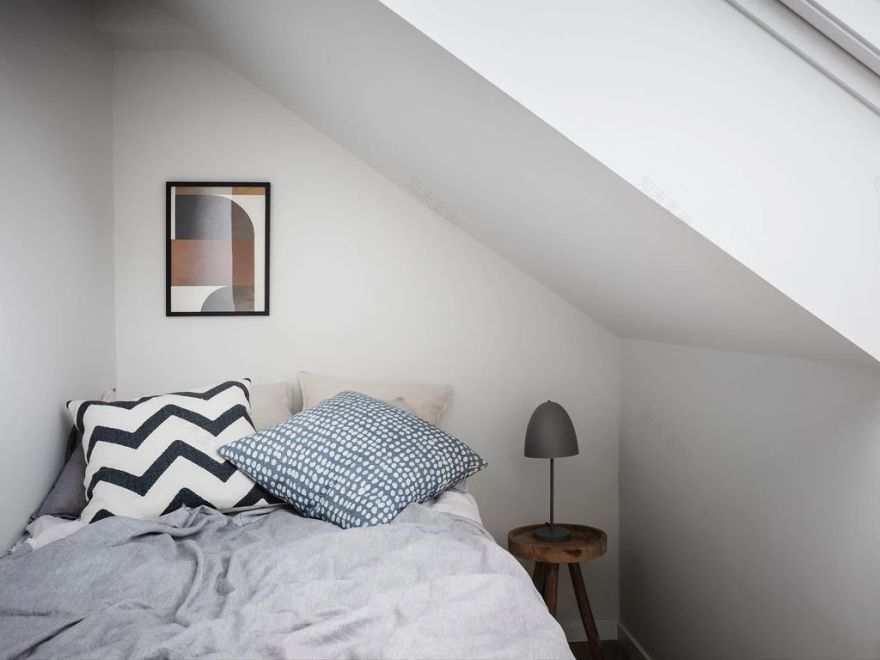 23㎡顶层小阁楼室内设计-26