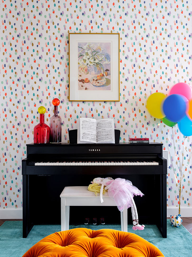 莫斯科郊区多彩私宅设计-12