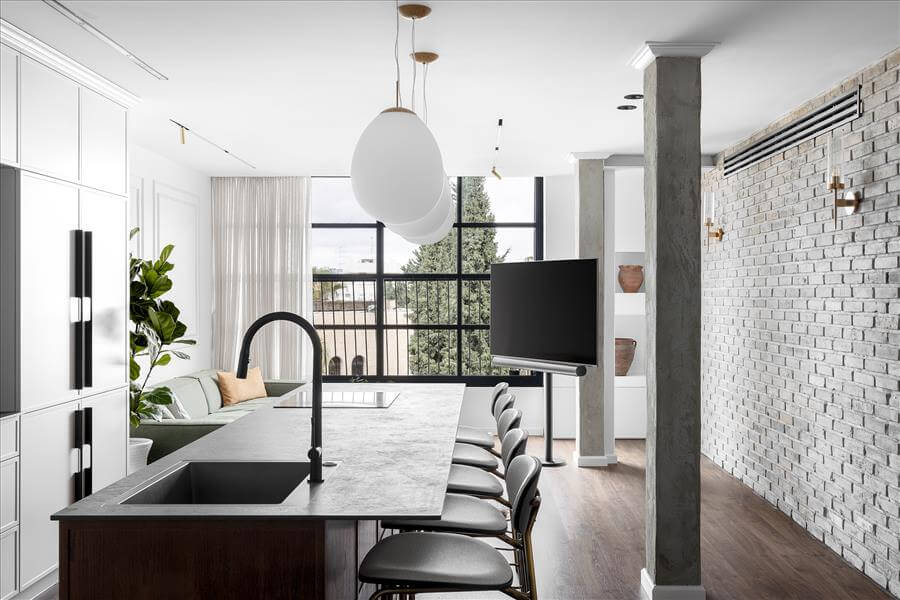 70天装修:老旧公寓全面翻新丨以色列丨艾里斯·苏卡尔（איריס סוכר）-22