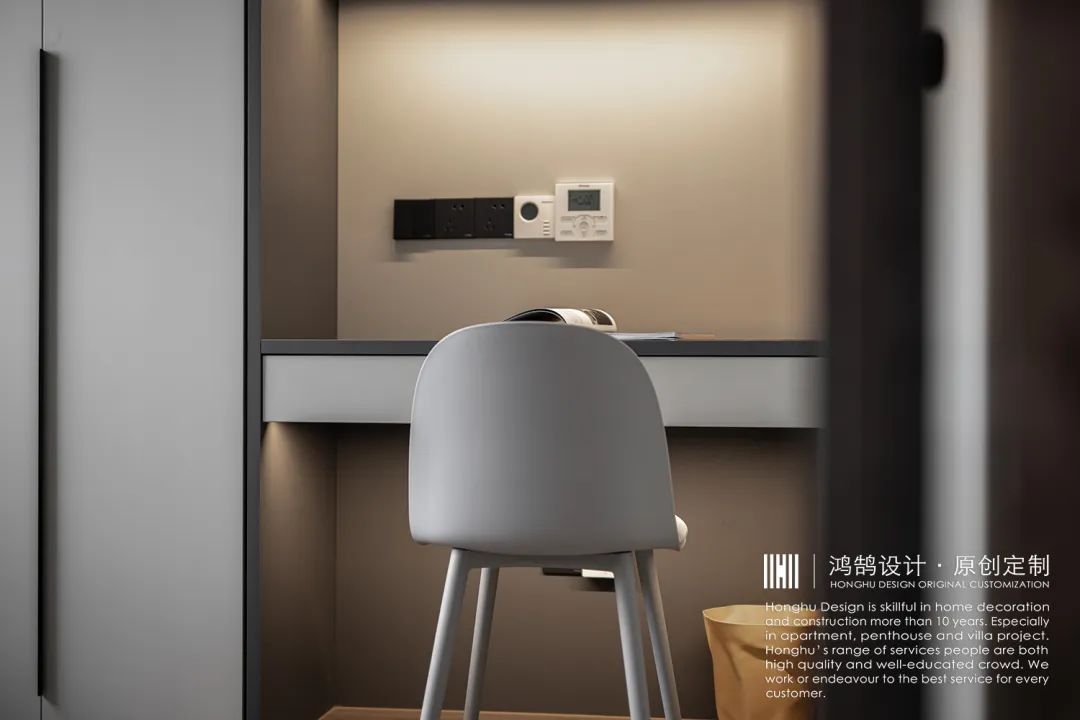 深色现代空间 · 天宁吾悦 140㎡的质感生活丨中国常州丨鸿鹄设计-46