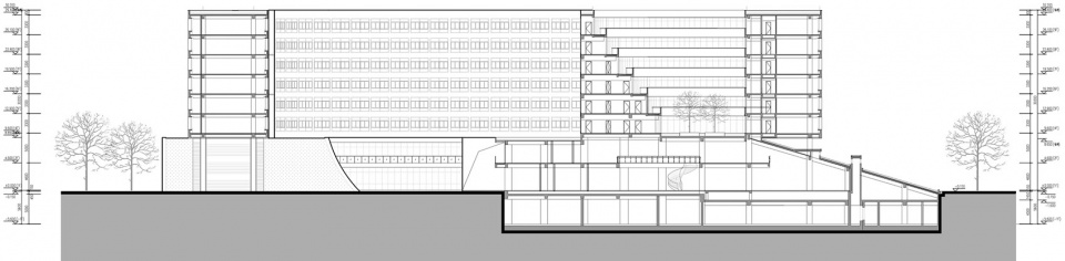 大兴国际机场“阳光绿意”宿舍设计丨中国电子工程设计院有限公司王振军工作室 + “蔓・设计”研究中心-45