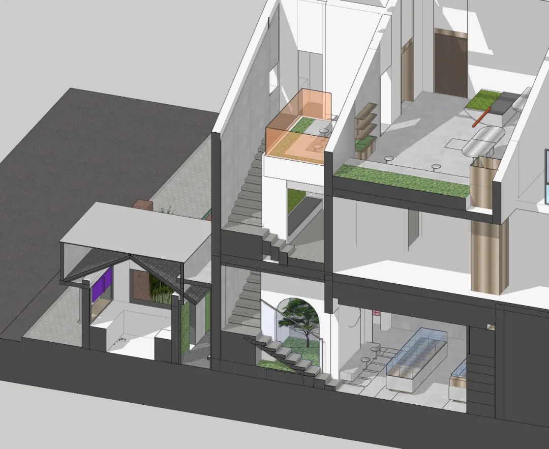杭州“欢牛蛋糕屋”打造奶油蛋糕盒子空间-9