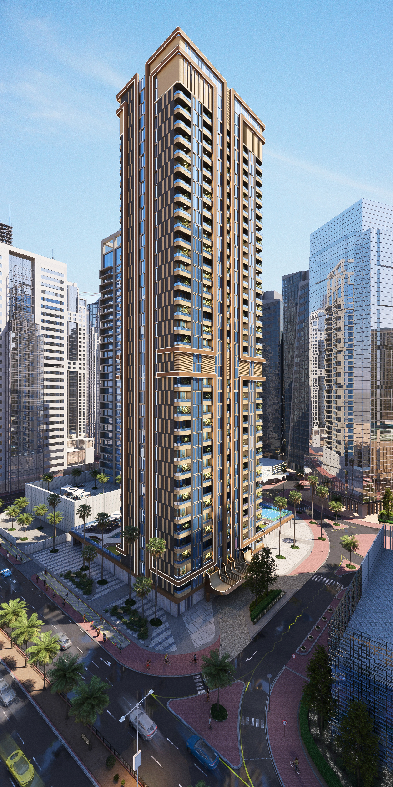 GOLDEN OASIS Tower 37 FLOORS (DUBAI MARINA)-0