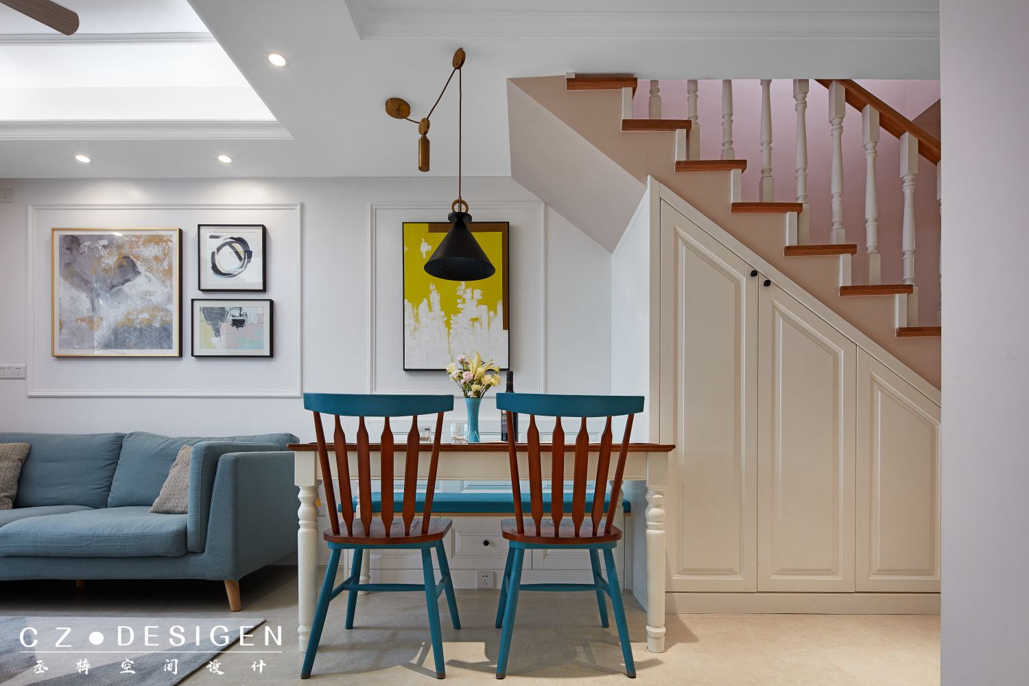 深圳 110㎡简美北欧风住宅设计丨中国深圳丨丞梓空间设计-17